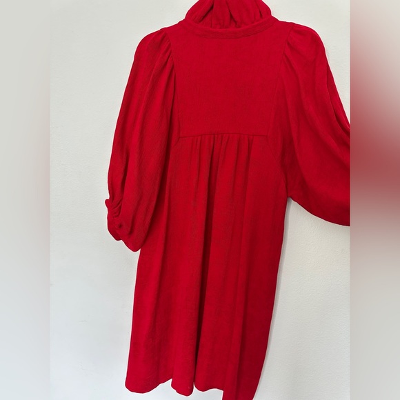 Emily McCarthy‎ Stella Dress Small cranberry red NWT - Picture 13 of 16